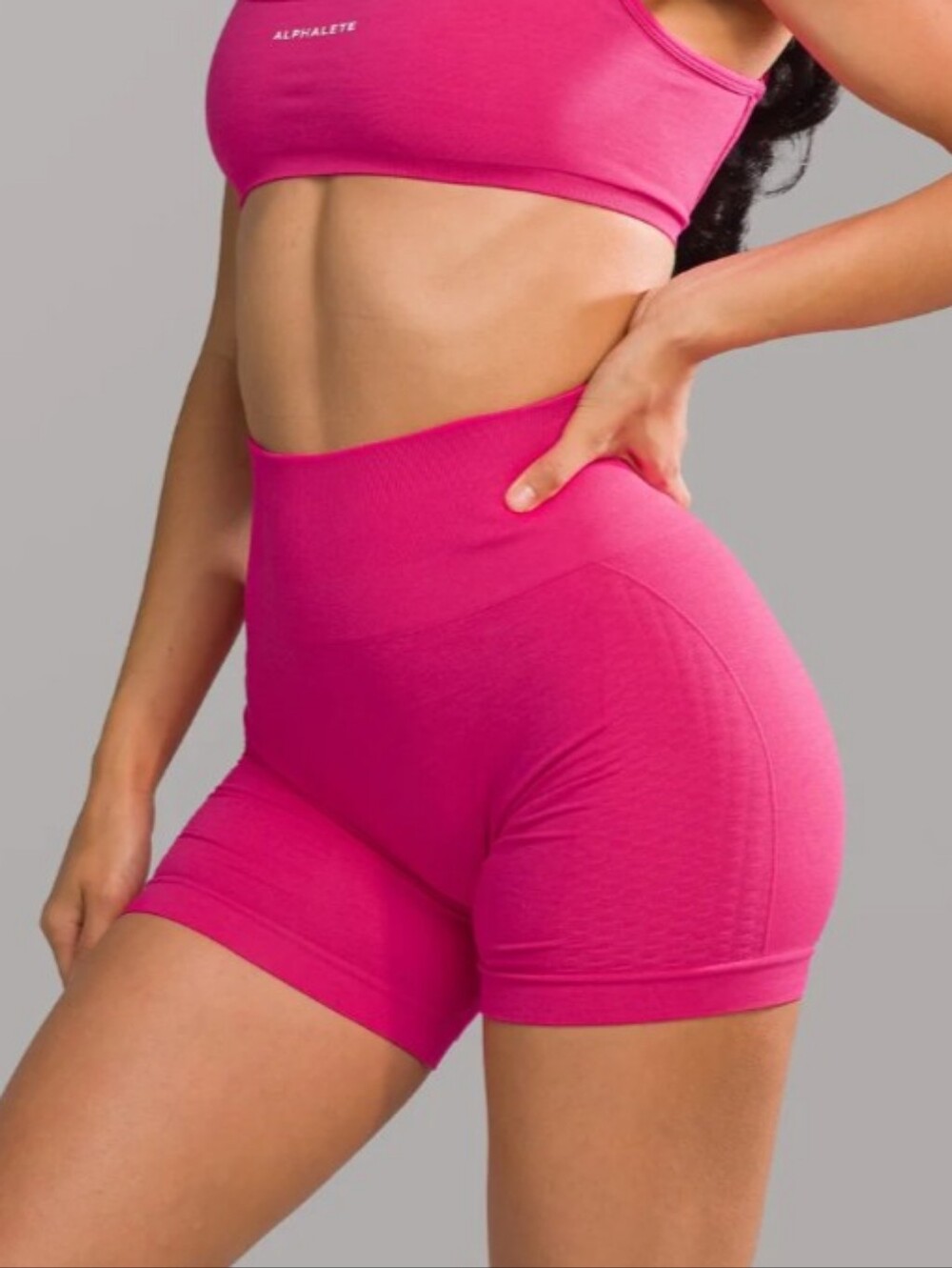 Alphalete Bloom Contour Ultra High Rise Short - Large - Picture 2 of 6